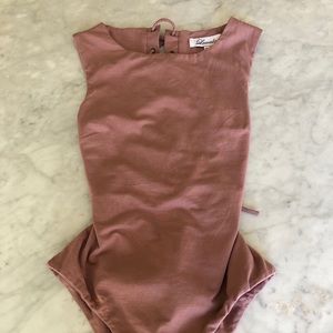 BODYSUIT | TIE DOWN BACK